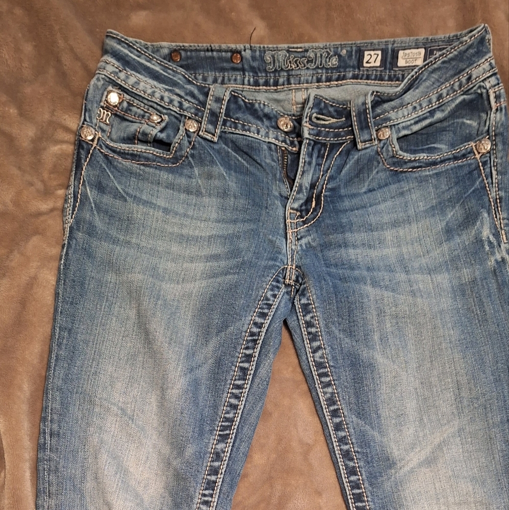 Miss me boot cut jeans size 27